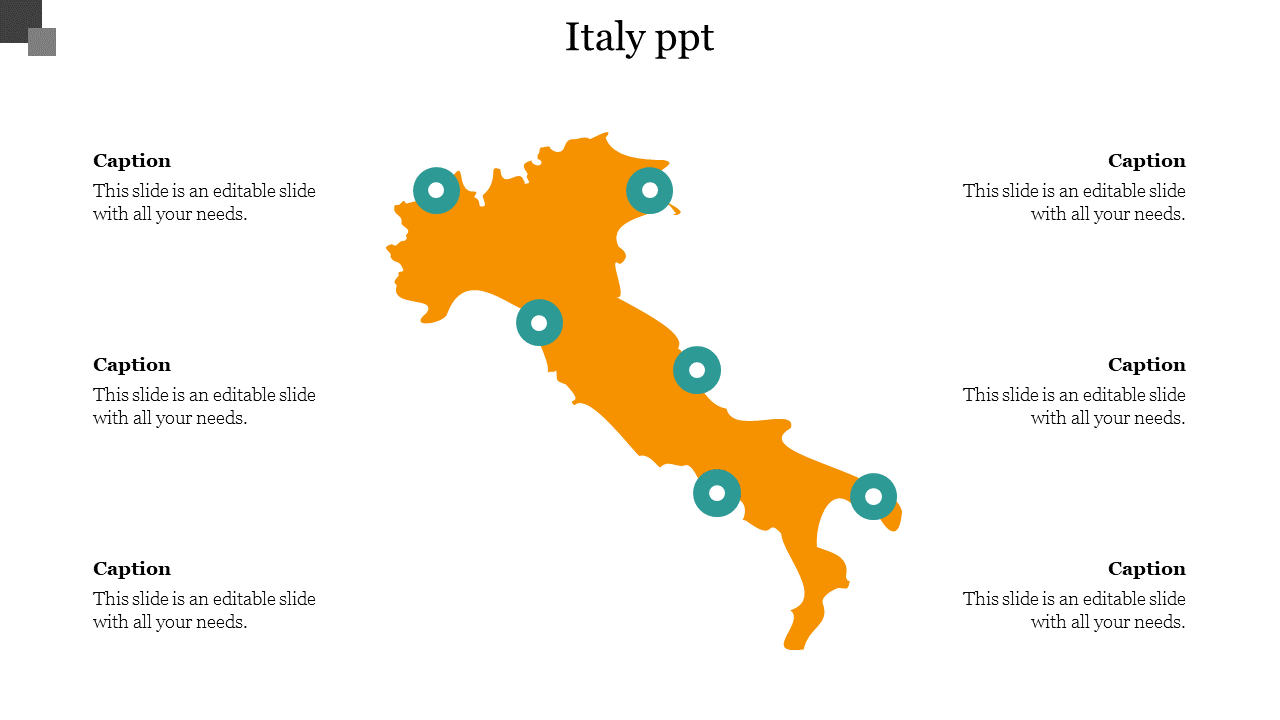 Best Editable Italy PPT Slide PowerPoint Presentation